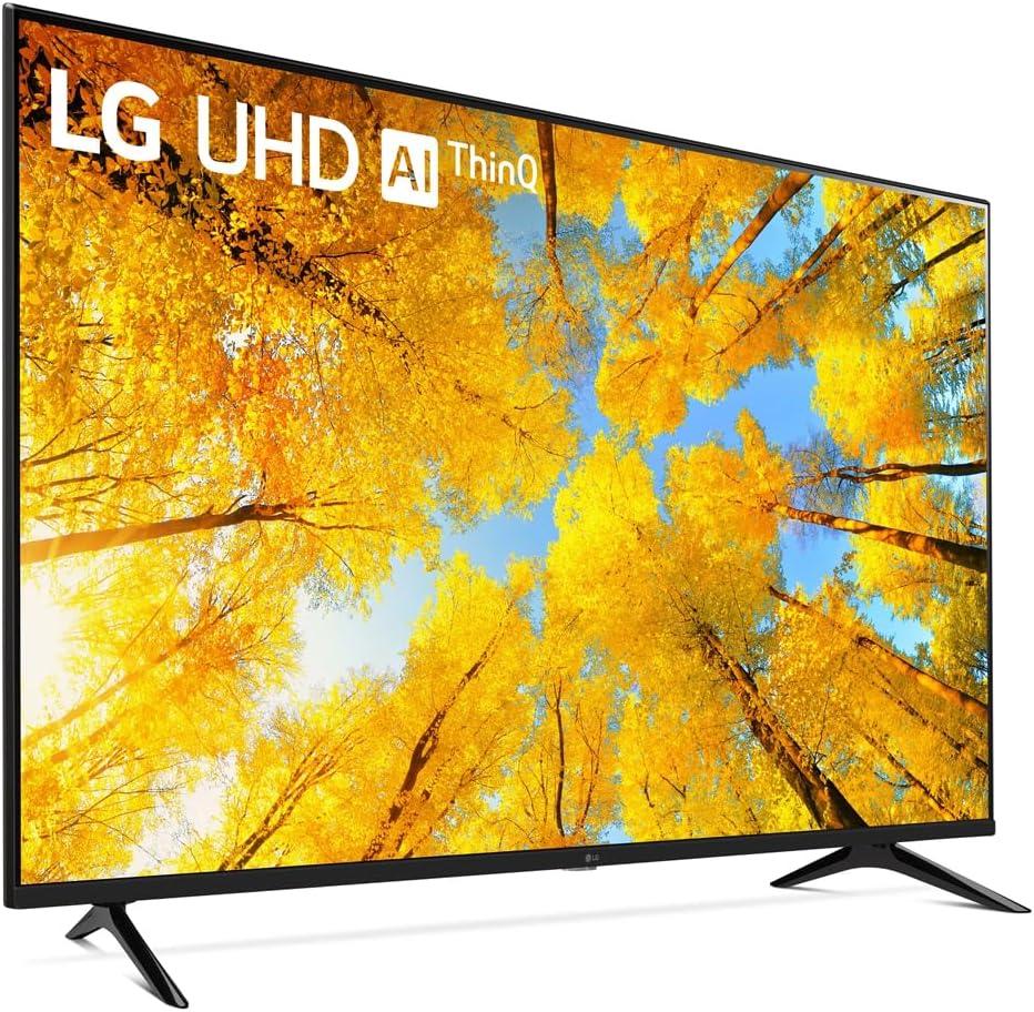 LG 50UQ7570PUJ 50 Inch 4K UHD Smart webOS TV 2022 Bundle with 2 YR CPS Enhanced Protection Pack