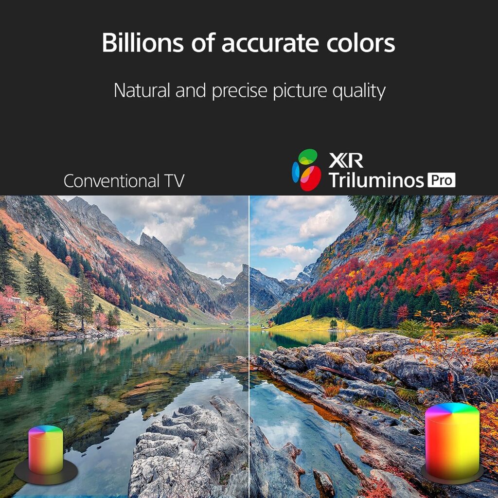 Sony 55 Inch 4K Ultra HD TV X90L Series: BRAVIA XR Full Array LED Smart Google TV with Dolby Vision HDR and Exclusive Features for The Playstation® 5 XR55X90L- 2023 Model