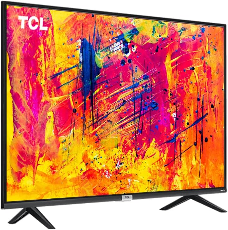 TCL 32-Inch Class HD 720p Smart LED TV Dolby Digital Advanced Digital Tuner Premium Design Compatible with Alexa  Google Assistant 32S331 (Renewed)